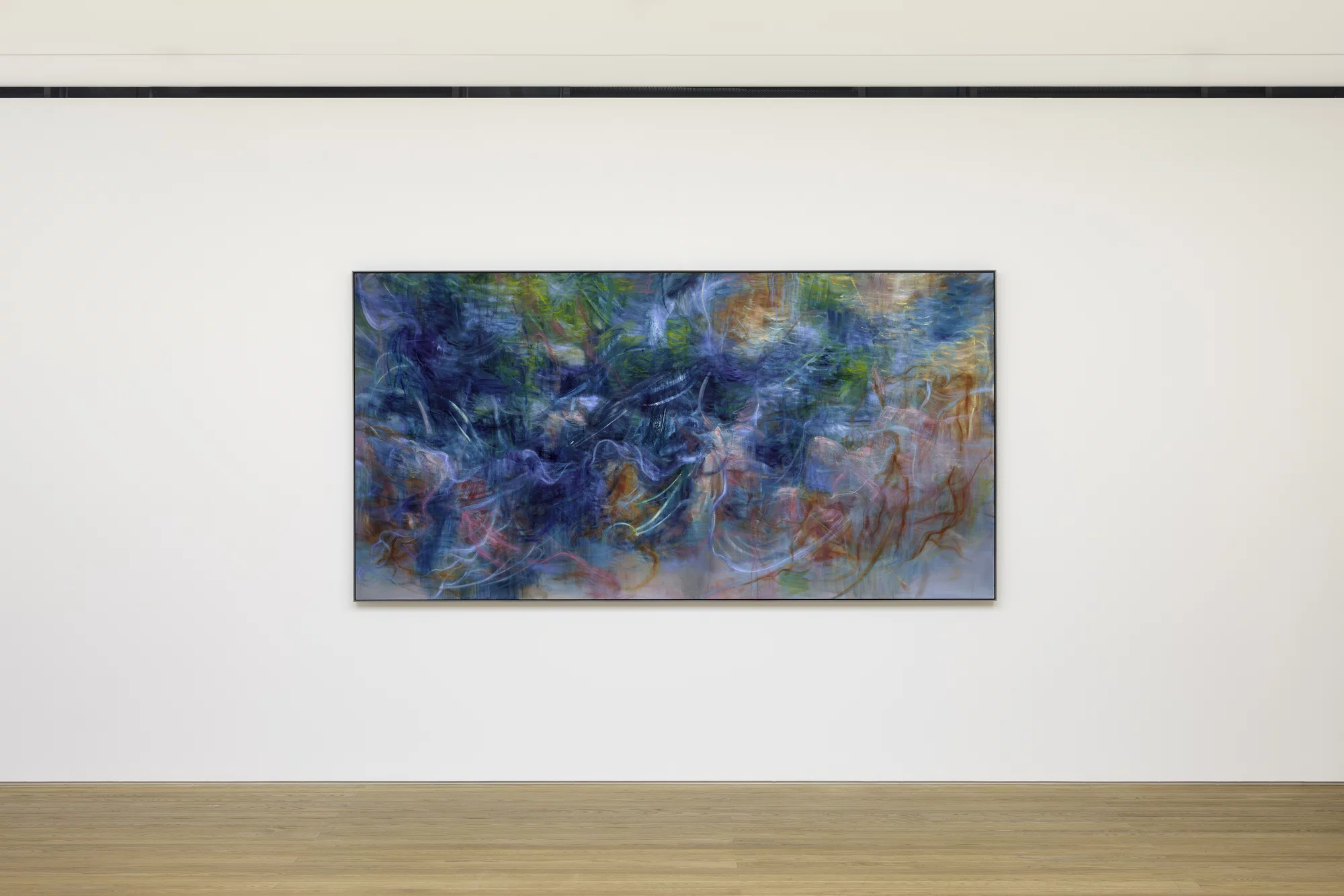 Installation view of Sea Mirror by Nigel Cooke