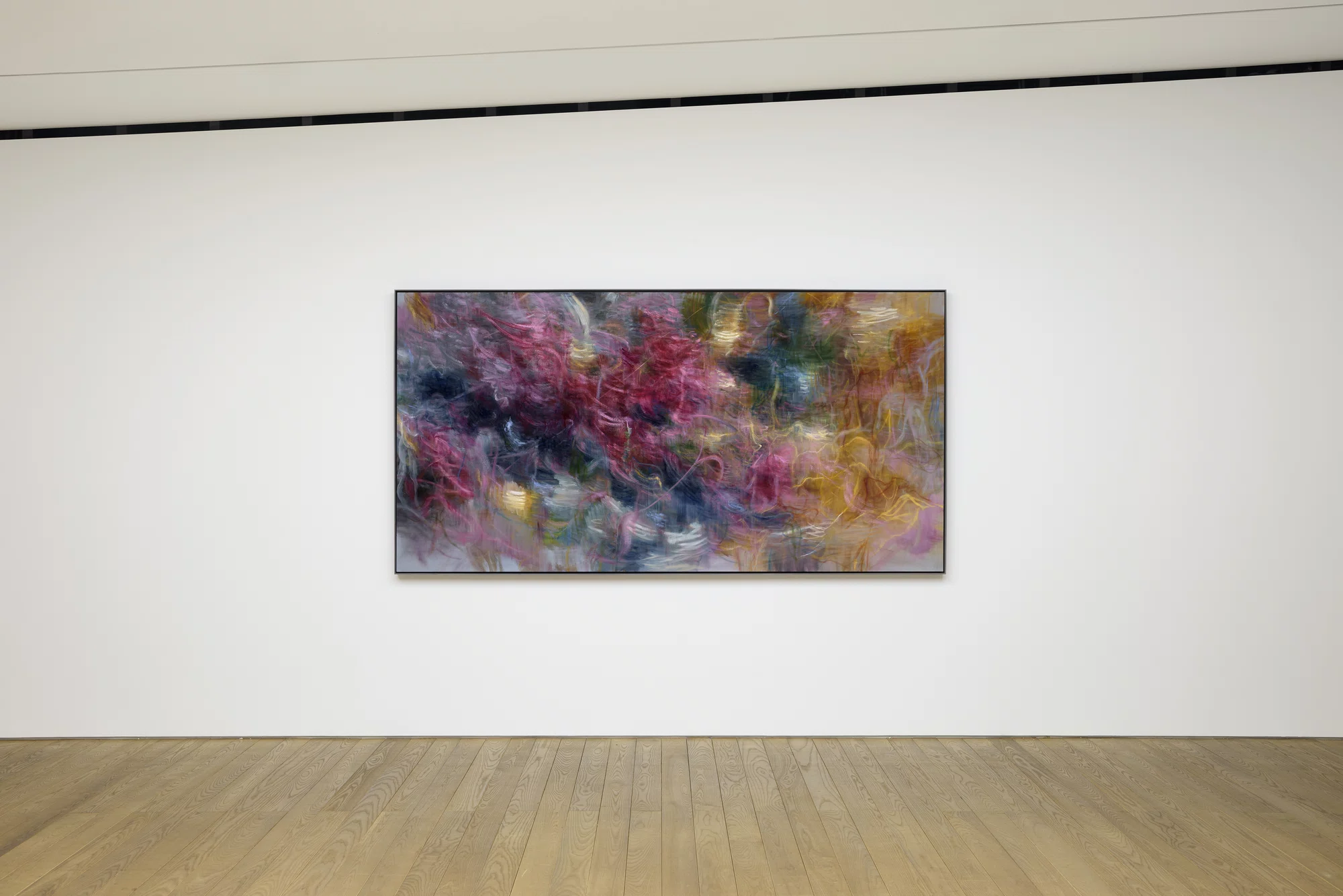 Installation view of Sea Mirror by Nigel Cooke