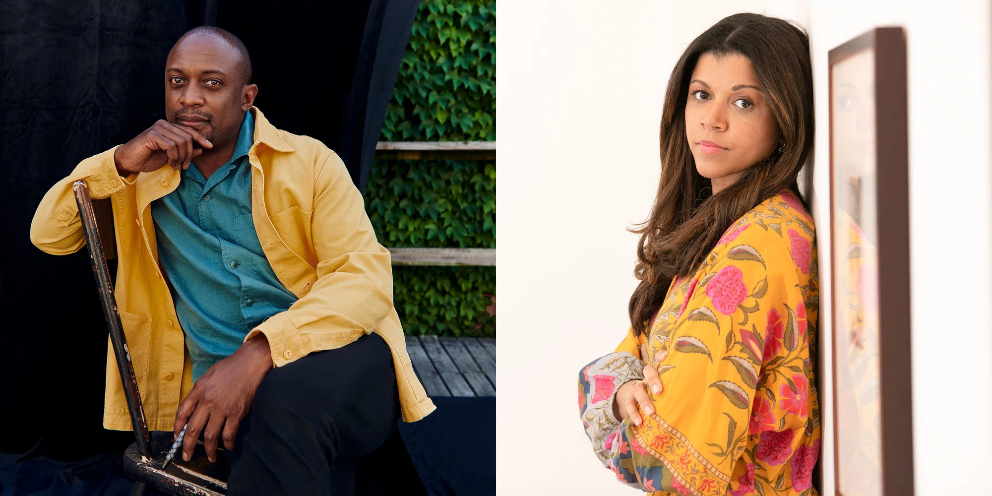 Hank Willis Thomas and Madeleine Haddon