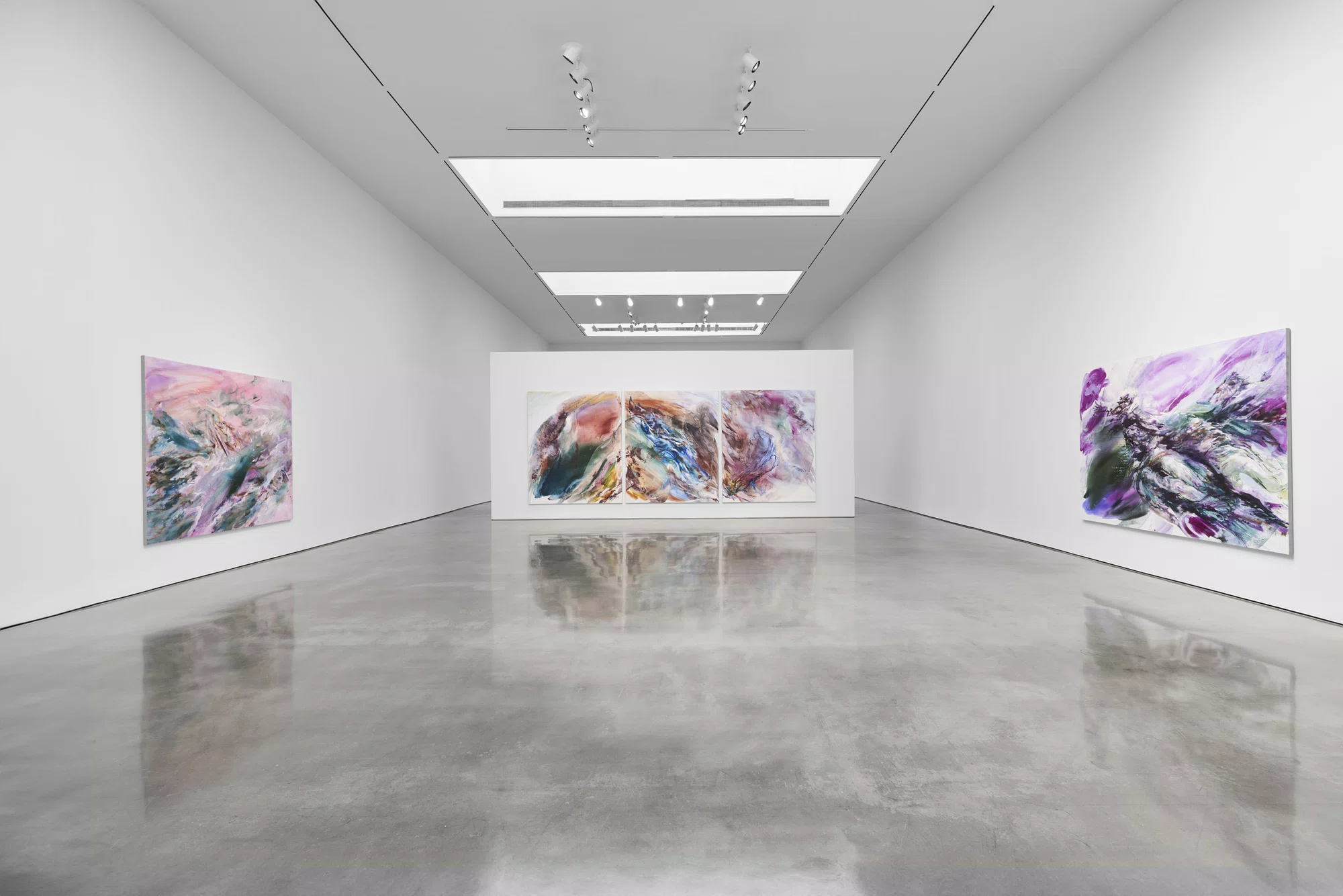 Installation view of There is something that stays by Kylie Manning