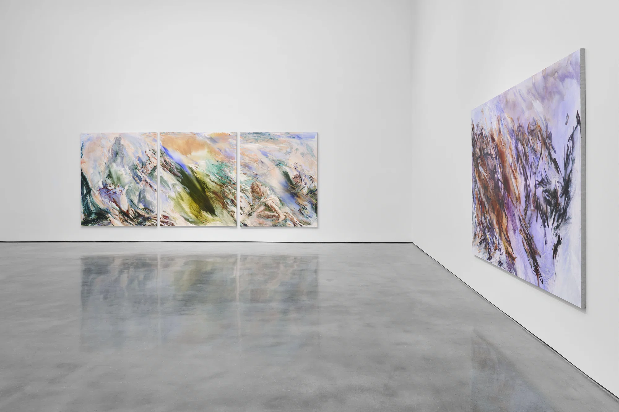 Installation view of There is something that stays by Kylie Manning