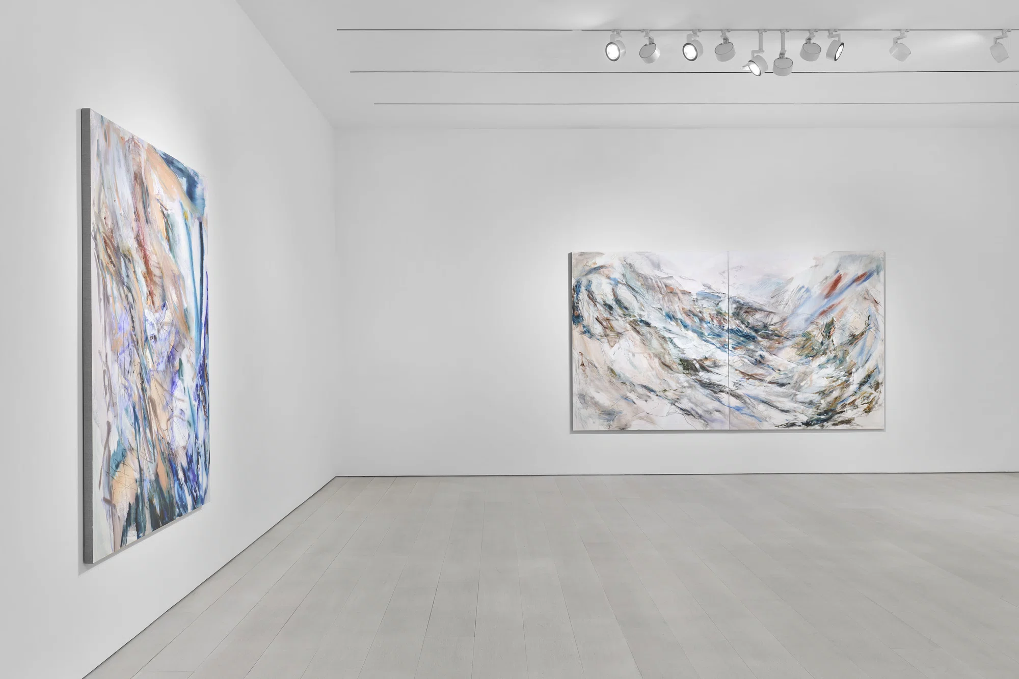 Installation view of There is something that stays by Kylie Manning