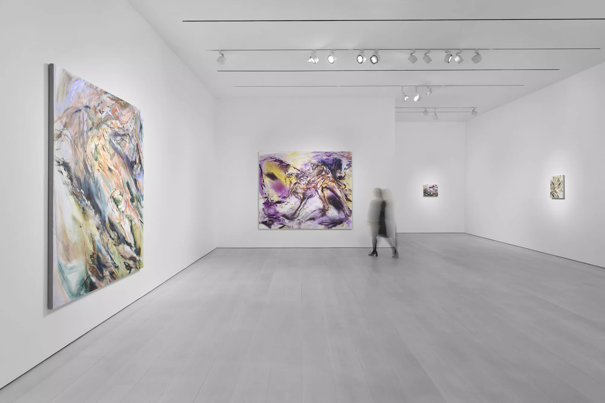 Installation view of There is something that stays by Kylie Manning