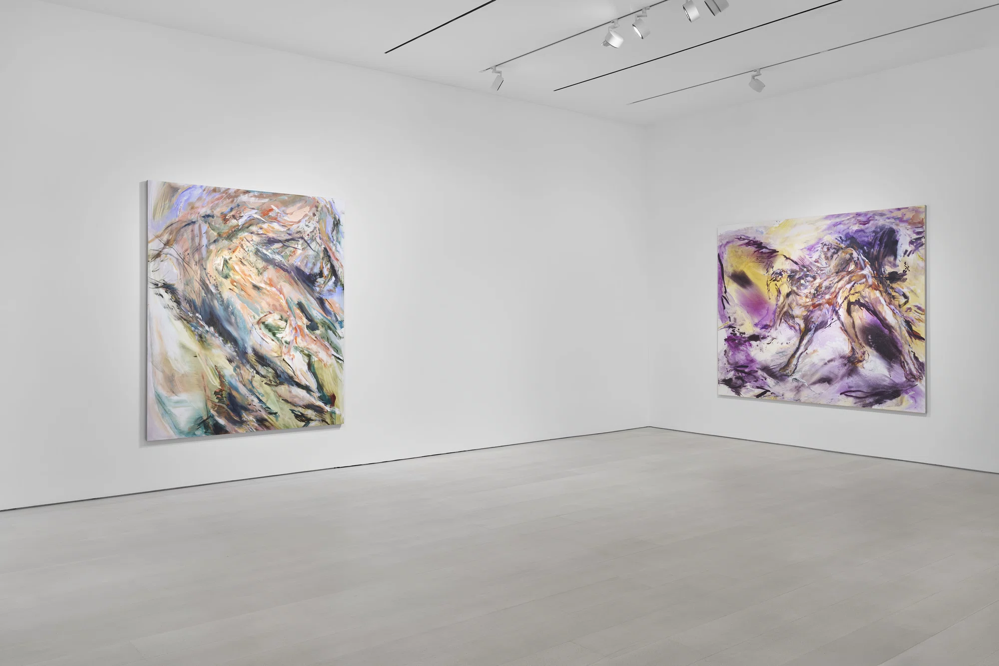 Installation view of There is something that stays by Kylie Manning