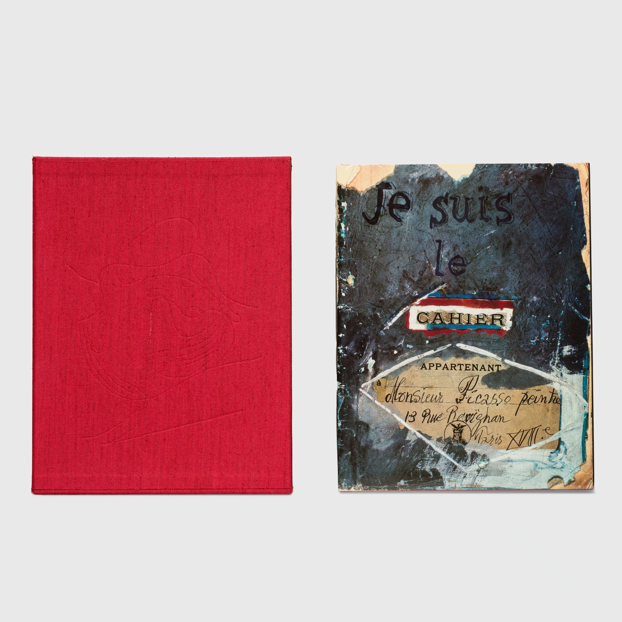 Cover and slipcase of Je Suis Le Cahier: The Sketchbooks of Picasso